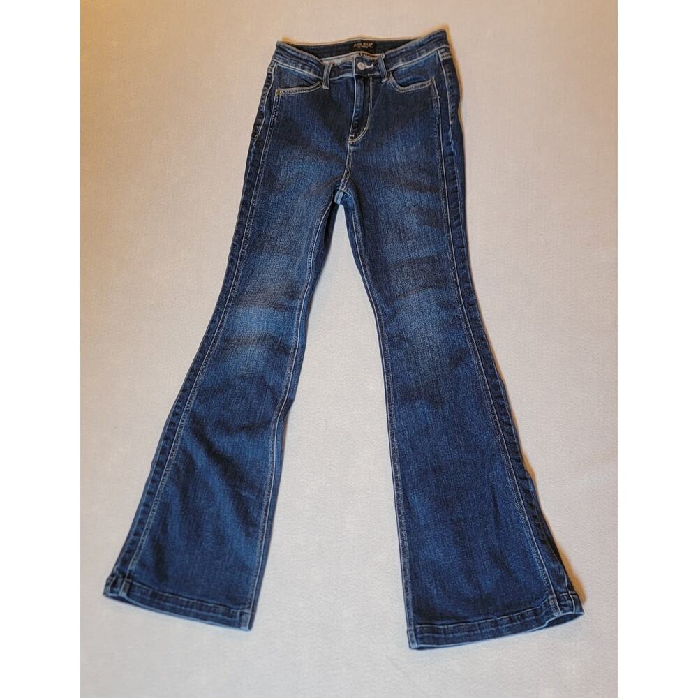 Judy Blue "Sunset Stroll" High Rise Side Seam Flare Jeans 5/27